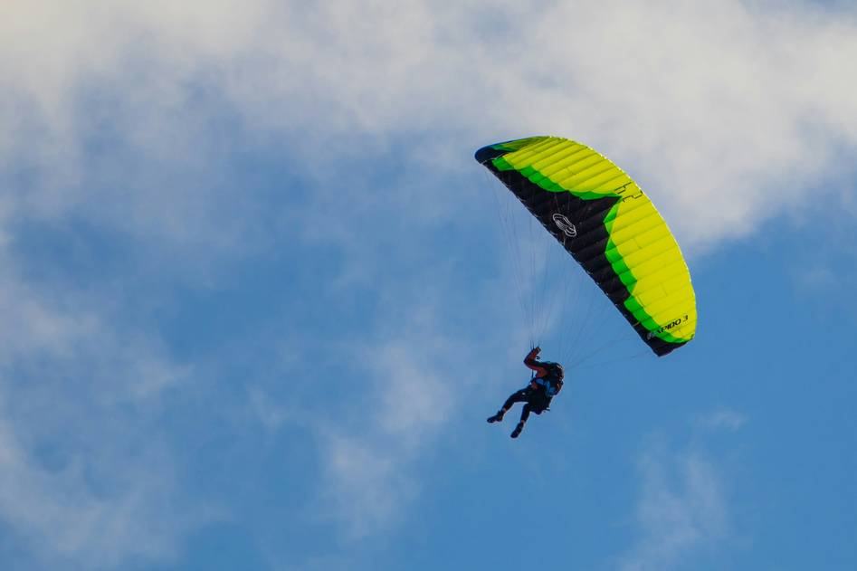 Scenic view of an ebike tour along a coastal trail at sunset